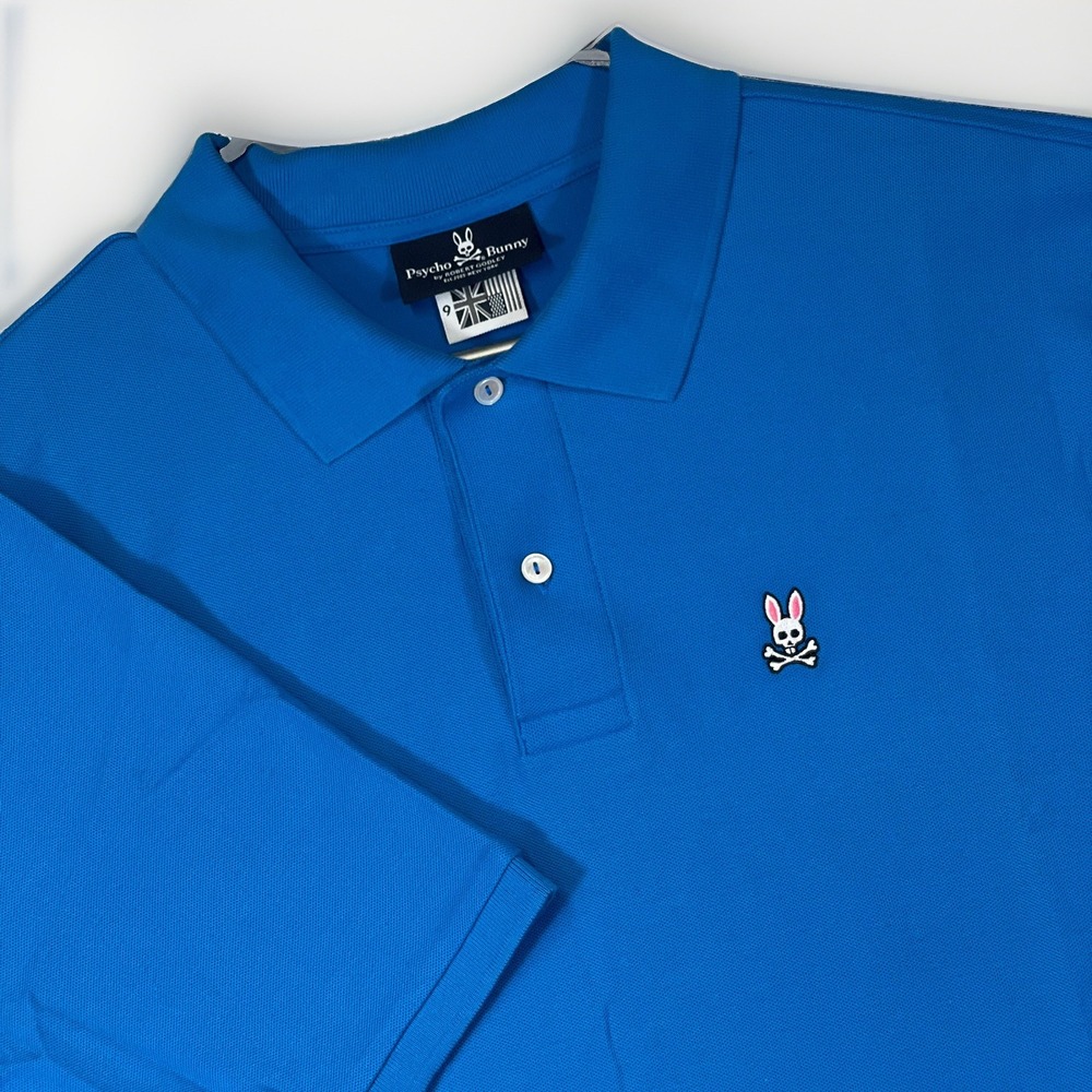 Psycho Bunny Men's Size 9 3XL Polo Shirt Pima Cotton Embroidered Logo